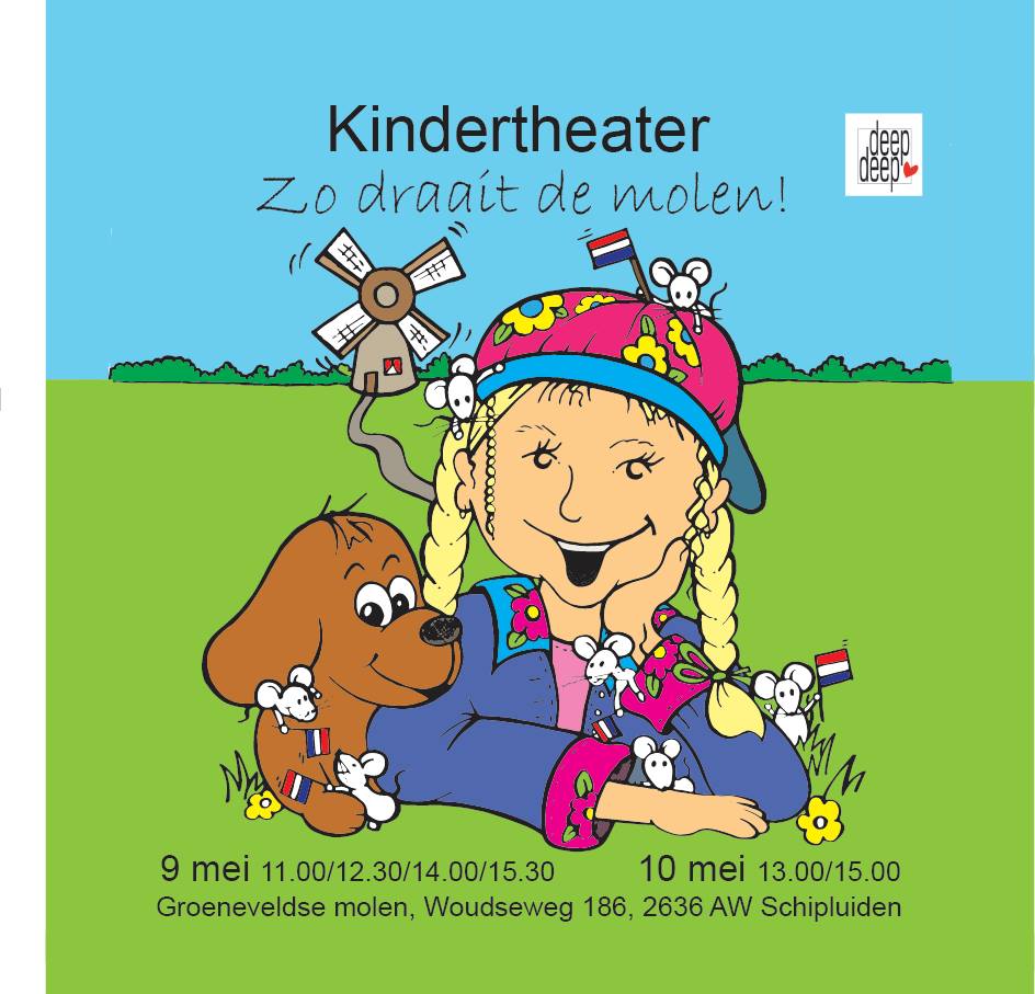 Kindertheater op Open Molendag